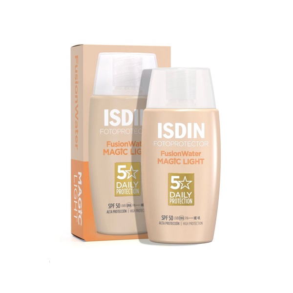 کرم ضد آفتاب ایزدین فیوژن واتر مجیک لایت اصل