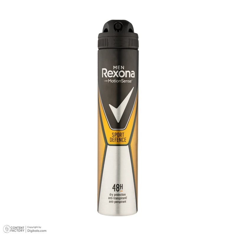 اسپری مردانه رکسونا 48 ساعته اسپورت دیفنس حجم 200 میل اصل