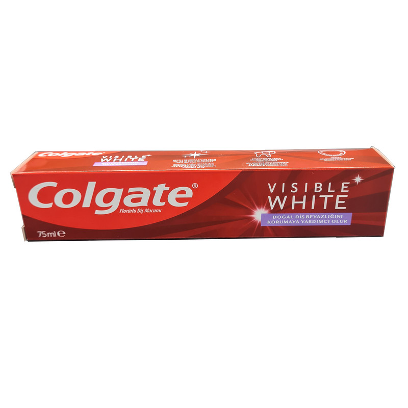 خمیر دندان کلگیت مدل VISIBLE WHITE حجم 75 میلی لیتر اصل